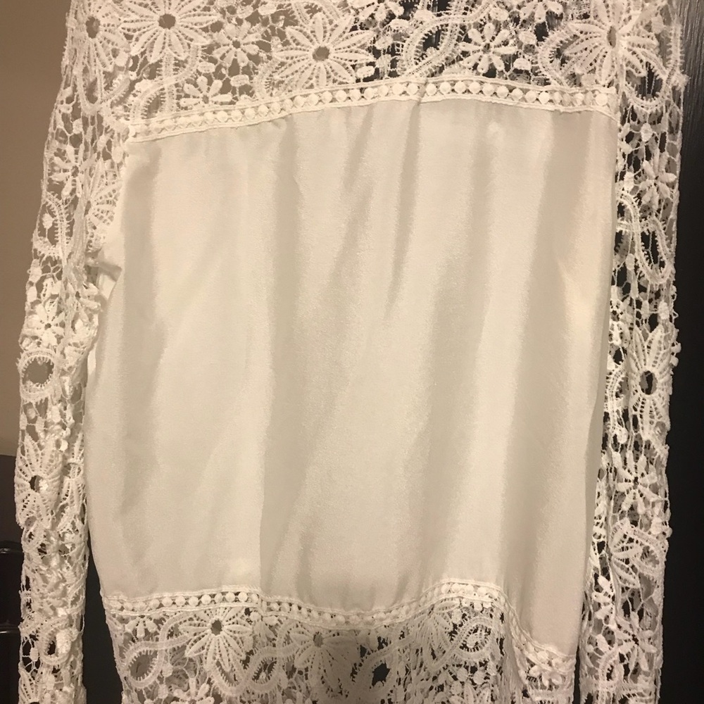 Lace and Satin Top